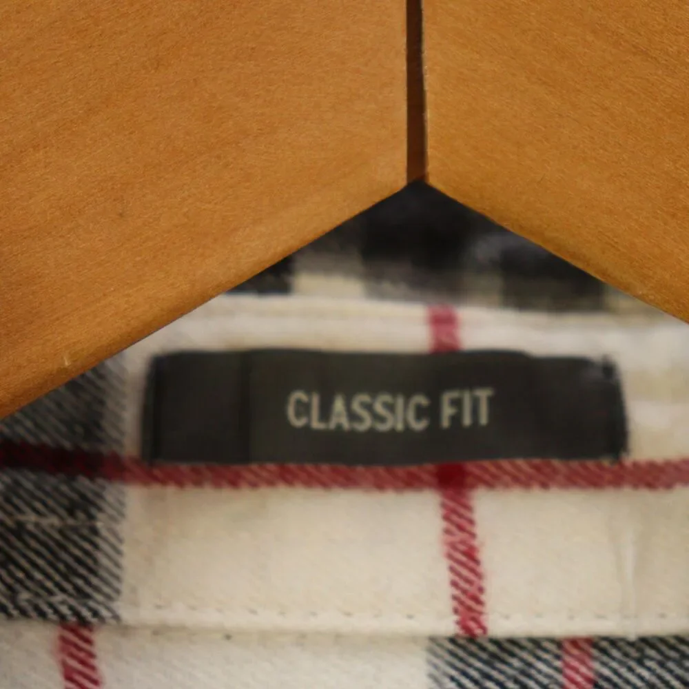 J. Crew Classic Fit Plaid Button Down Shirt size Large